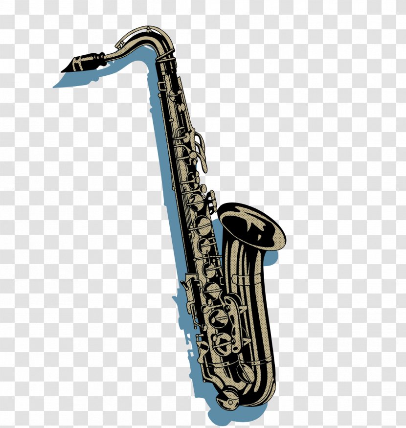 Baritone Saxophone Musical Instrument Fingering - Tree Transparent PNG