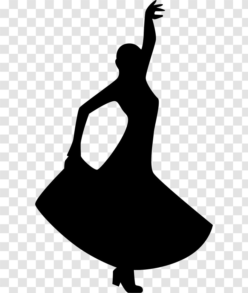Flamenco Guitar Dance Silhouette - Tree Transparent PNG