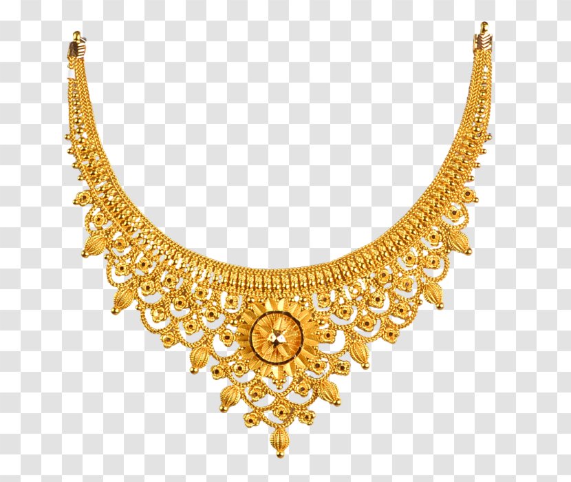 Earring Jewellery Chain Necklace Gold Transparent PNG