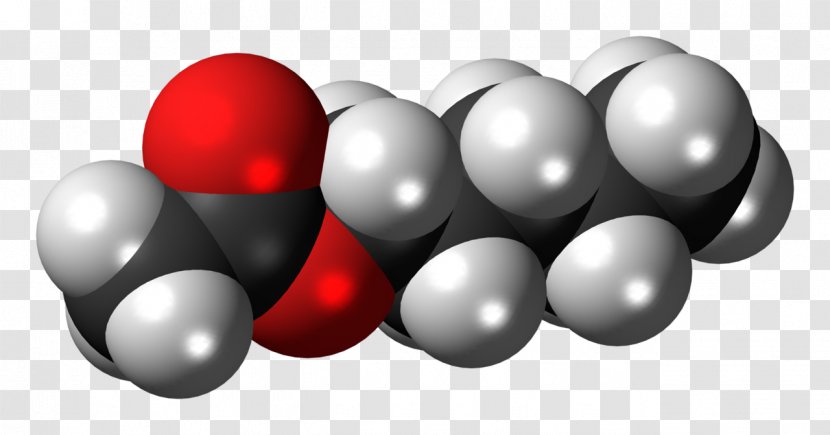 Space-filling Model Isobutyl Acetate Butyl Group Cholesterol - Heart - Tree Transparent PNG