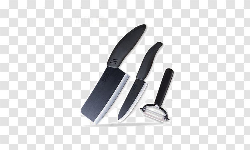 Kitchen Knife Ceramic - Stainless Steel - ) Knives Sets Transparent PNG