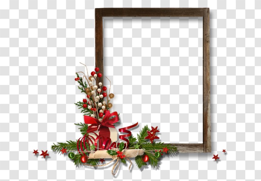 Christmas Ornament New Year's Day Clip Art - Flower Transparent PNG