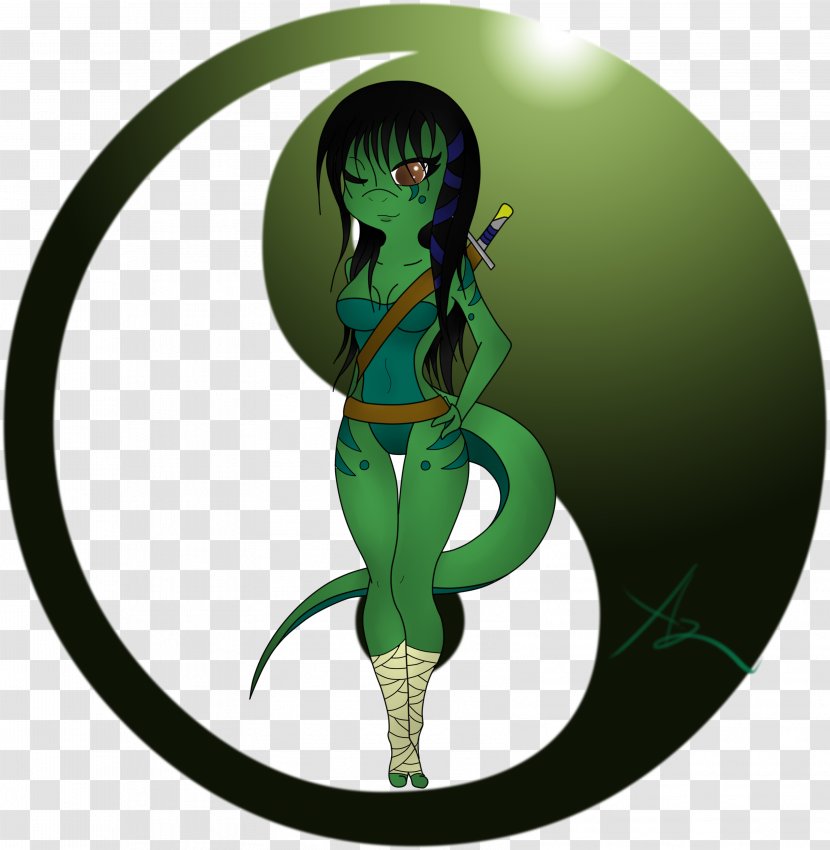 Serpent Legendary Creature Animated Cartoon - Reptile - Sakuya Izayoi Fan Art Transparent PNG
