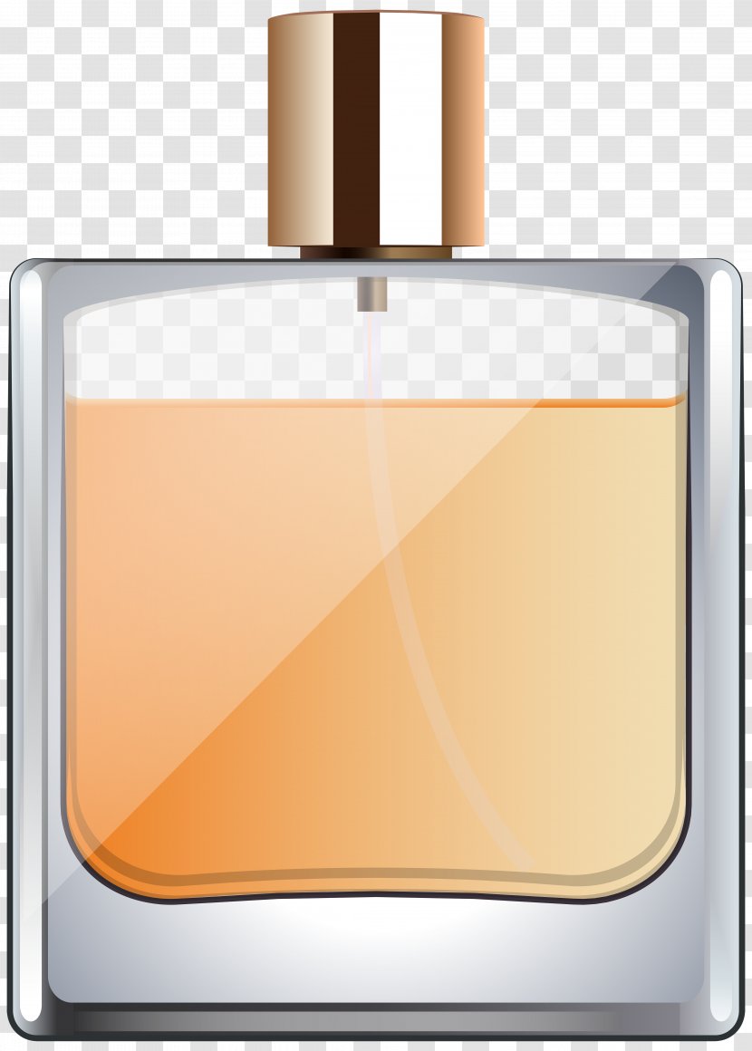 Perfume Bottle Clip Art - Peach - Transparent Image Transparent PNG