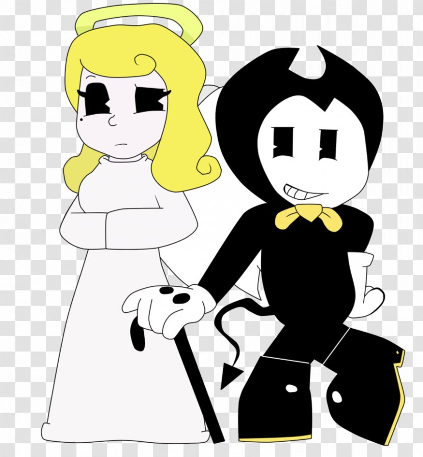 Bendy And The Ink Machine Hell Drawing Social Media - Tree Transparent PNG