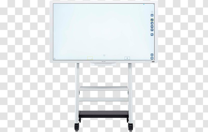 Interactive Whiteboard Dry-Erase Boards Interactivity Ricoh Madrid - Office Supplies Transparent PNG