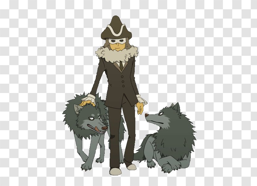 Jean Descole Professor Layton And The Last Specter Pottermore Limited Tall Man Character - Cat Like Mammal - Mongolian Wolf Transparent PNG