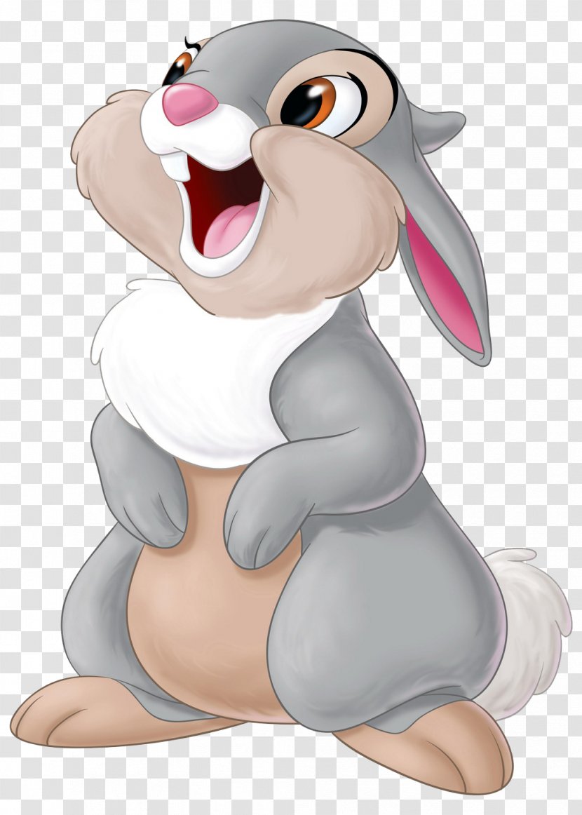 Daisy Duck Ariel Thumper The Walt Disney Company Character - Carnivoran - Rabbit Transparent PNG
