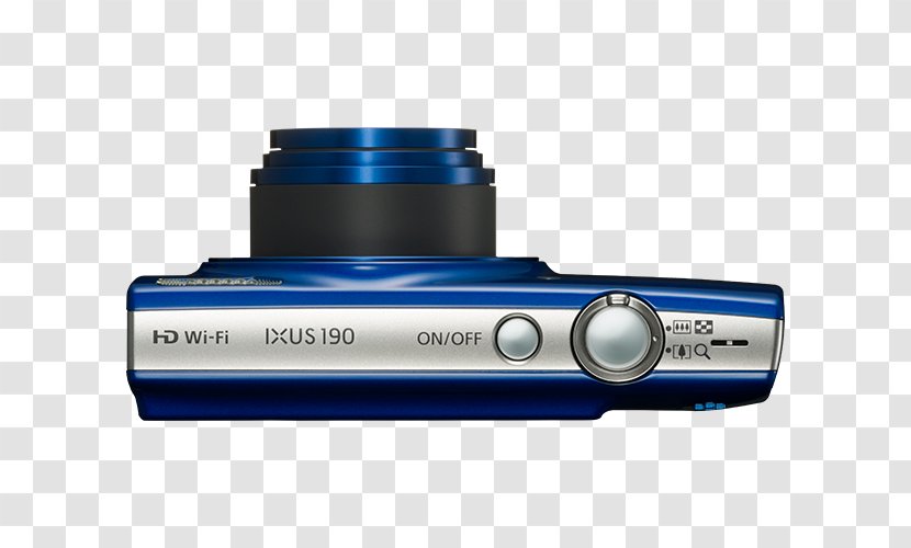 Canon PowerShot ELPH 190 IS Point-and-shoot Camera Photography - Digital Ixus Transparent PNG