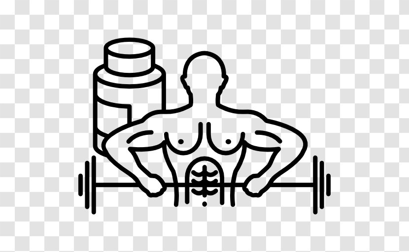 Bodybuilding Olympic Weightlifting Weight Training Sport - Black And White Transparent PNG