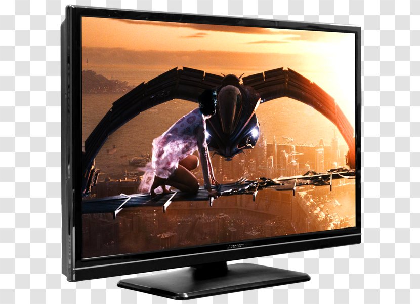 LCD Television Computer Monitors Video LED-backlit Set - Media - Display Device Transparent PNG
