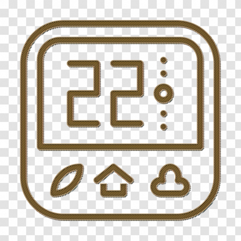Thermostat Icon Household Appliances Icon Transparent PNG