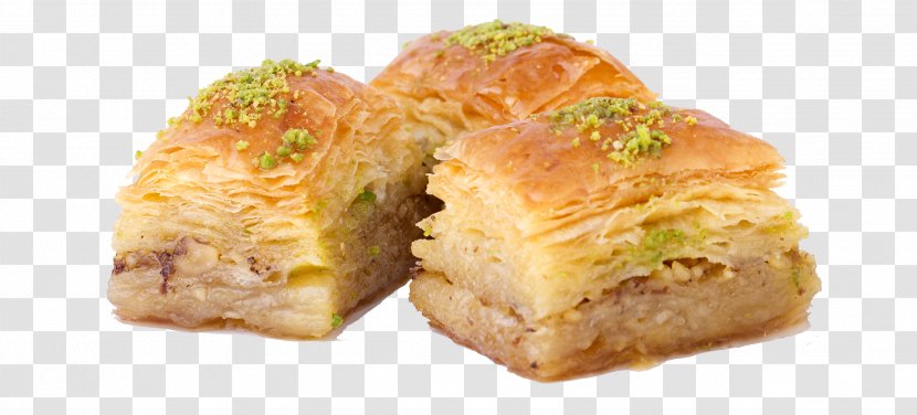 Baklava Turkish Cuisine Lebanese Filo Dessert - Food - Walnut Transparent PNG