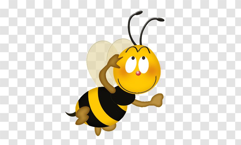 Honey Bee Varroa Destructor Insect - Yellow - Cartoon Beehive Transparent PNG
