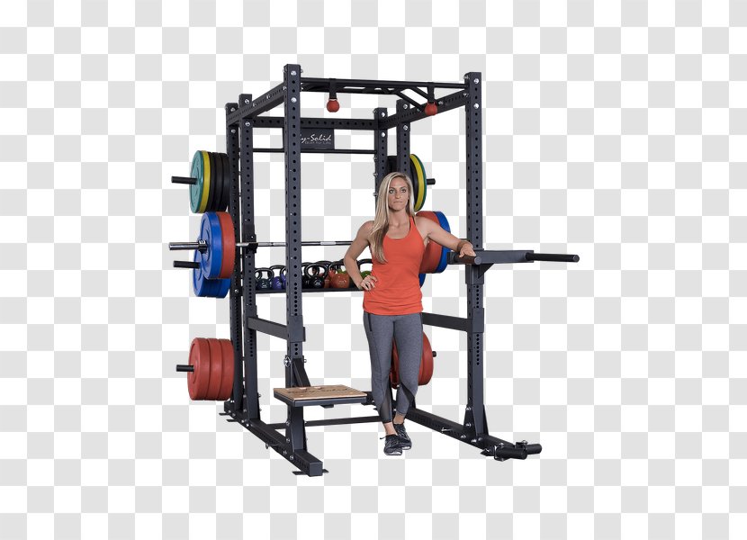 Power Rack Exercise Weight Training Smith Machine Fitness Centre - Squat - Overhead Press Transparent PNG