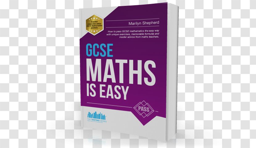 GCSE Maths Is Easy Brand Mathematics Logo General Certificate Of Secondary Education - Ezpass - Take A Pass Transparent PNG