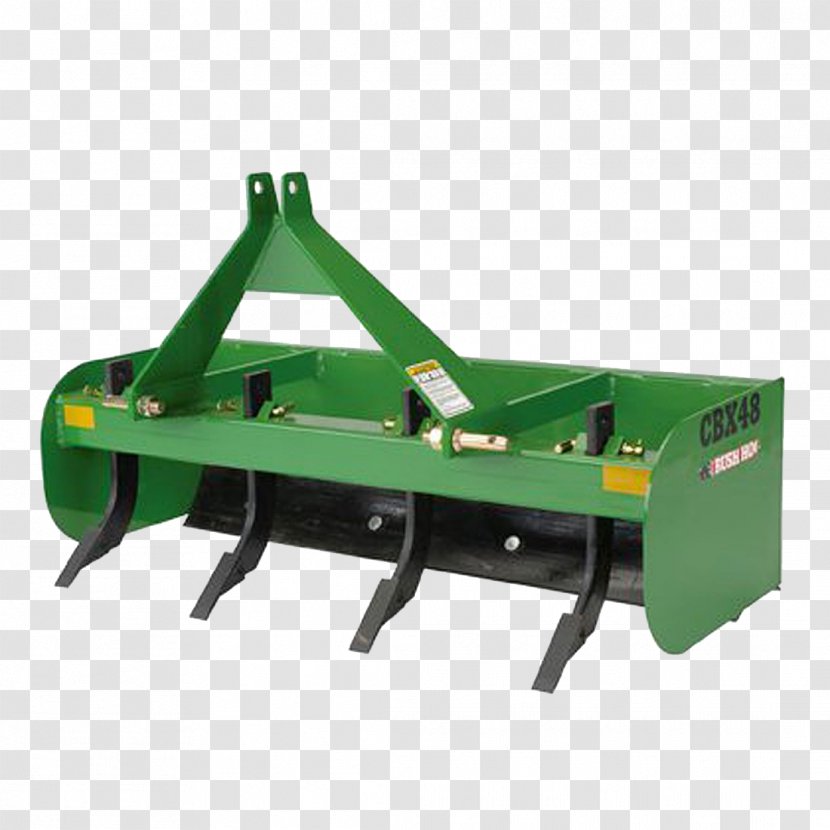Box Blade Agriculture Tractor Sales - Machine Transparent PNG
