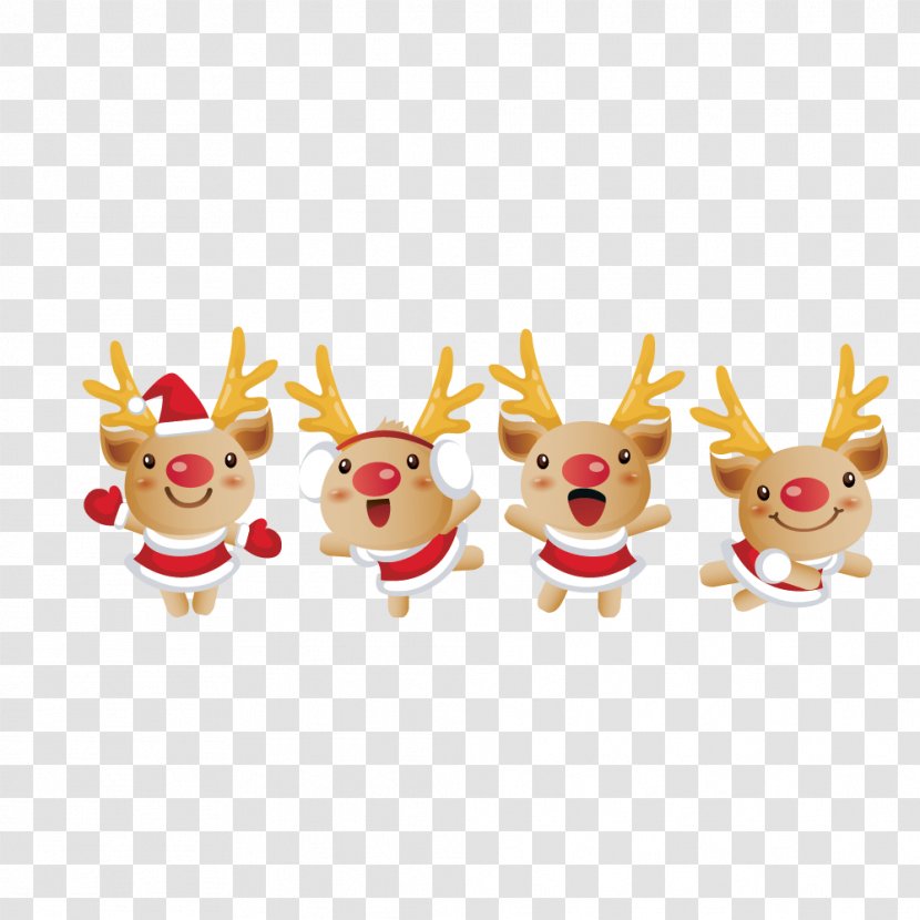Santa Clauss Reindeer Christmas Clip Art - Tree Transparent PNG
