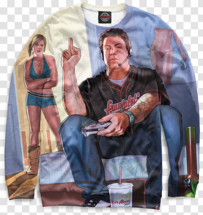 Grand Theft Auto V Boyfriend Car Gamer Video Game - Outerwear Transparent PNG