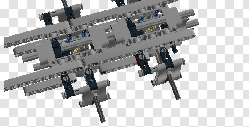 Liebherr Group LTM 11200 Mobile Crane Machine - Lego Technic Transparent PNG