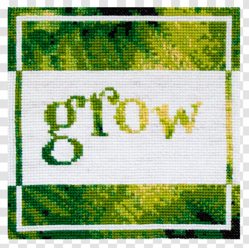 Cross-stitch Needlework Pattern - Text - Cross Stitch Transparent PNG