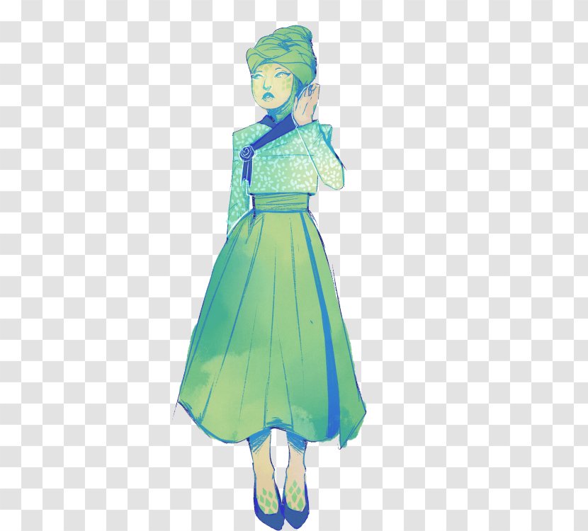 Dress Kokerjurk Outerwear Costume Illustration - Fashion - Fletchling Pokemon Fletchinder Transparent PNG