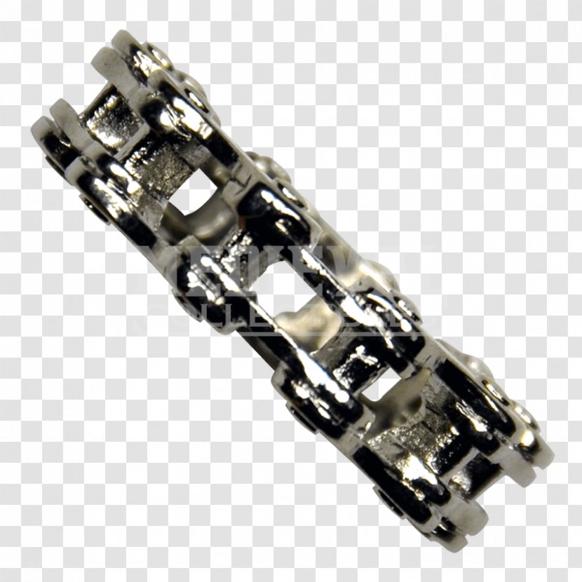 Silver - Bike Chain Transparent PNG