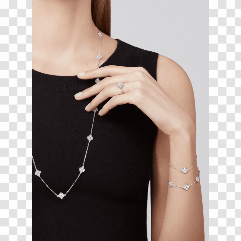 Necklace Ring Van Cleef & Arpels Bracelet Jewellery - Finger Transparent PNG