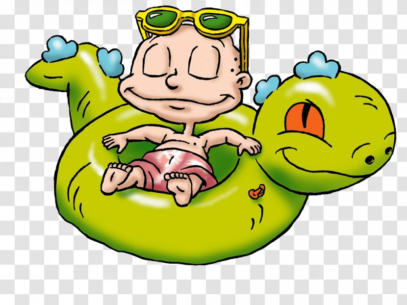 Reptar Tommy Pickles Chuckie Finster Angelica Susie Carmichael - Frog Transparent PNG
