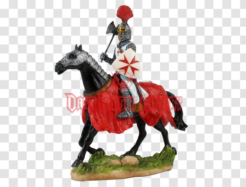 Crusades Knights Templar Horse Middle Ages - Knight Transparent PNG