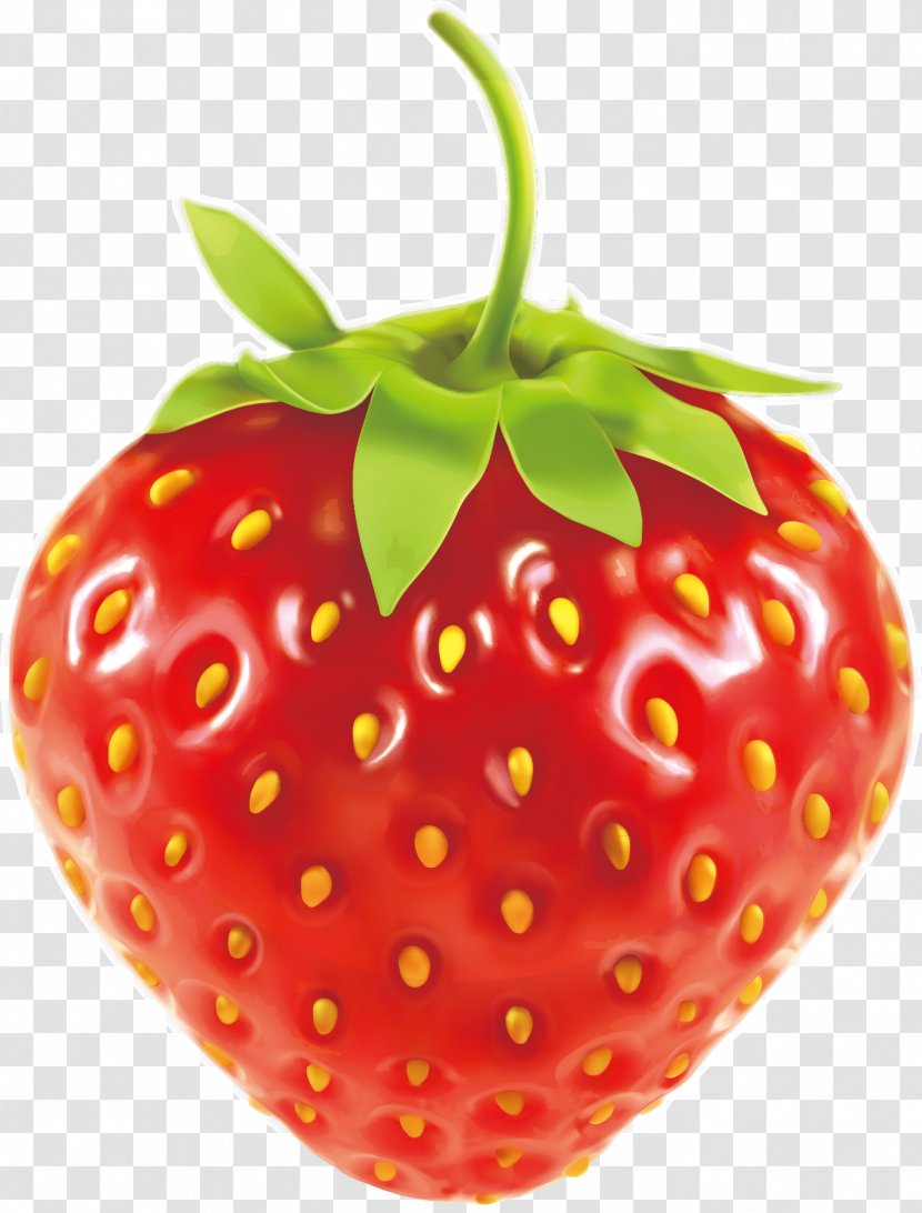 Strawberry Cream Cake Fruit Clip Art - Drawing - Decoration Design Creativity Transparent PNG