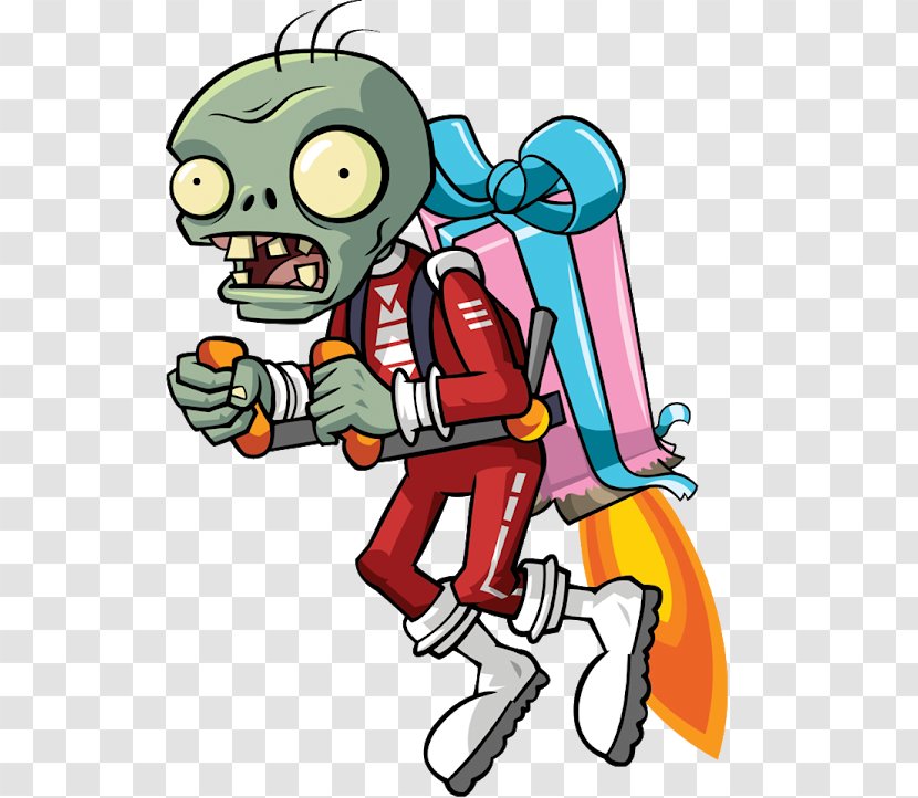 Plants Vs. Zombies 2: It's About Time Zombies: Garden Warfare 2 Heroes - Silhouette - Jetpack Transparent PNG