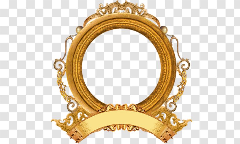 Mirror Picture Frame Download - Round Transparent PNG