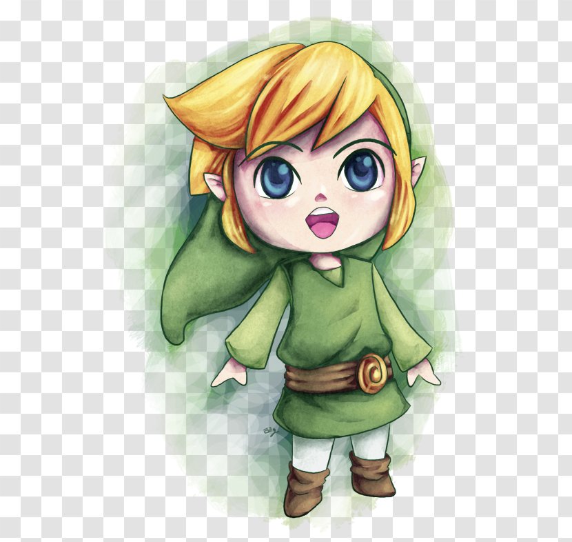 The Legend Of Zelda: Wind Waker Twilight Princess Minish Cap Link Drawing - Heart - Zelda Transparent PNG