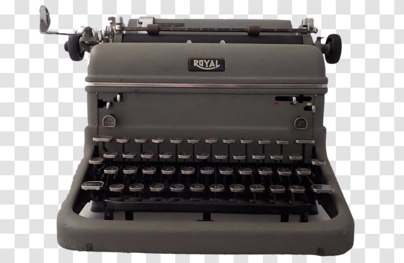 Royal Typewriter Company Office Supplies Typing Writing Transparent PNG