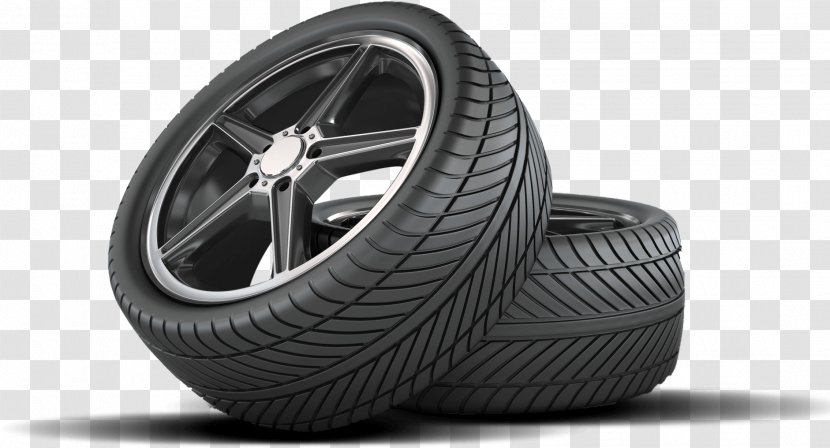 Car Wheel Tire Royalty-free - Automotive System - Rubber Tires Transparent PNG