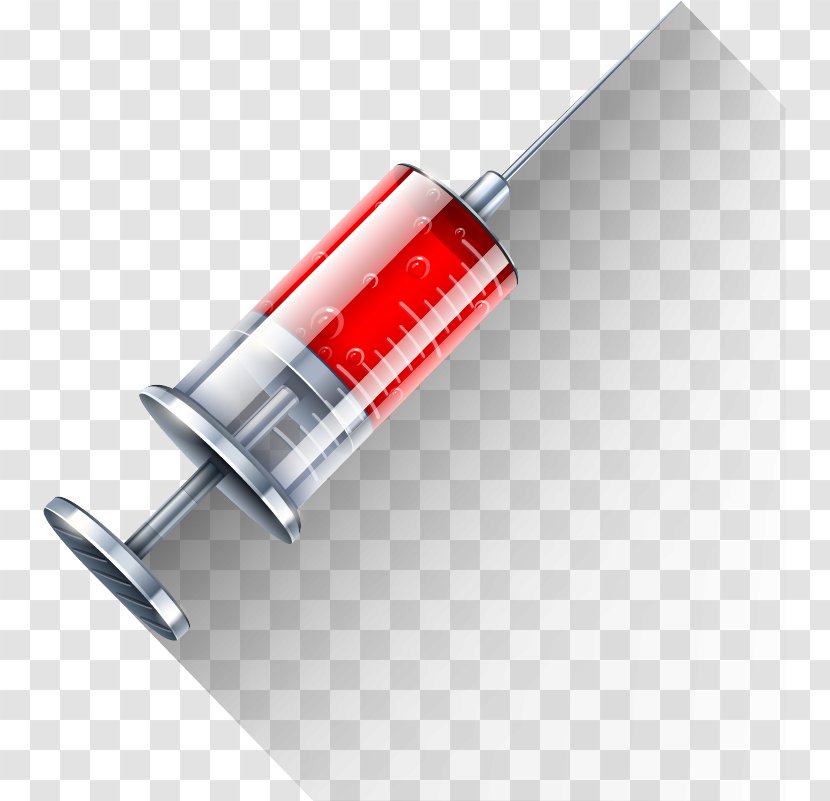 Euclidean Vector Syringe Icon - Hospital Transparent PNG
