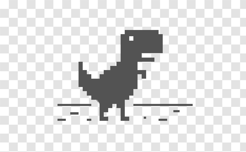 Dino T-Rex Runner Tyrannosaurus Chrome - Dinosaur Transparent PNG
