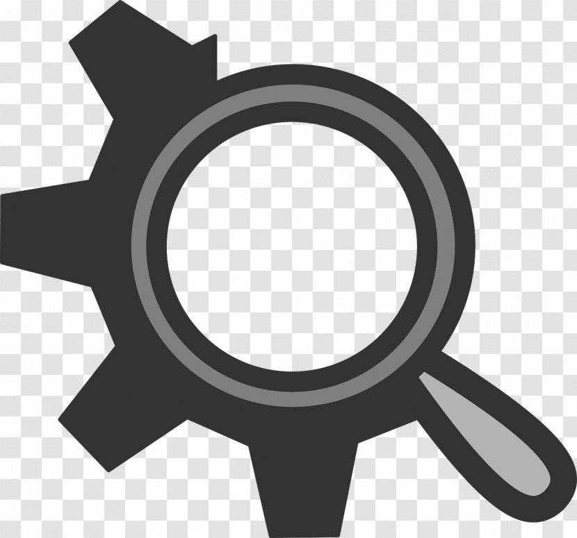 Gear Web Search Engine Icon - Website - For Files Transparent PNG