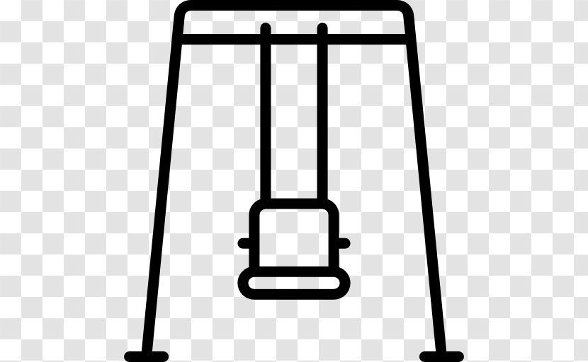 Swing - Black And White - Area Transparent PNG