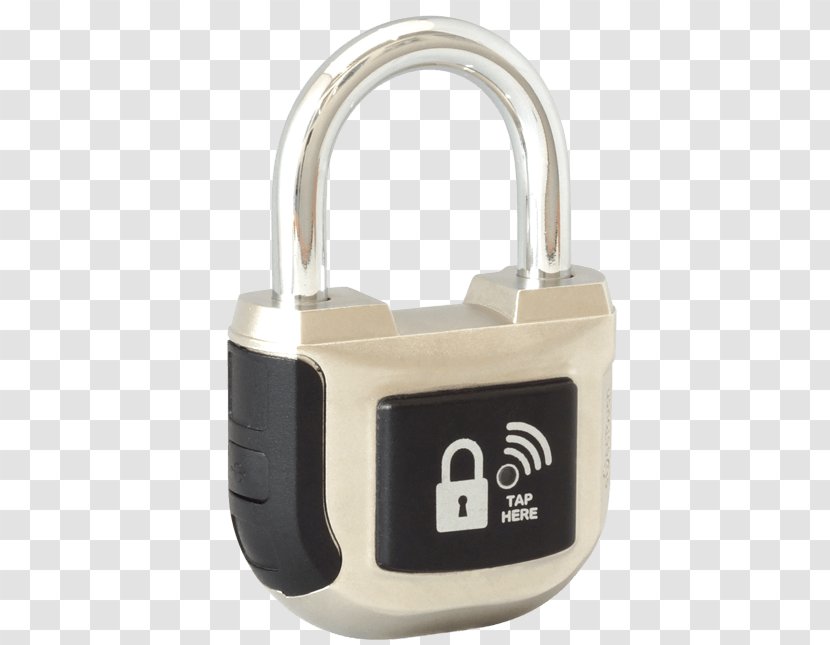 Padlock Near-field Communication Bluetooth Smart Lock Smartphone - Electronic Locks Transparent PNG