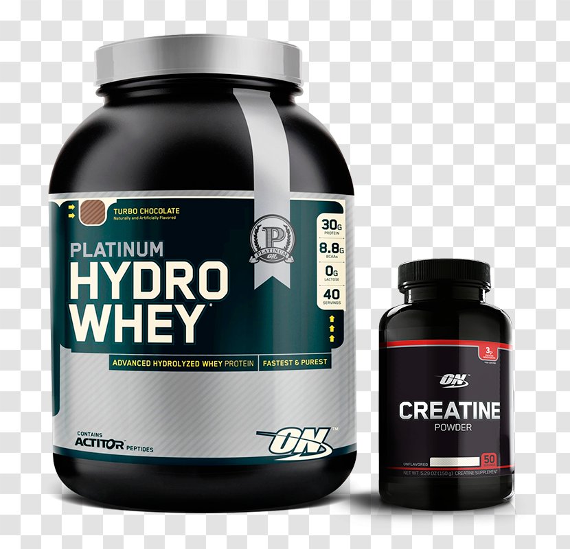 Dietary Supplement Optimum Nutrition Platinum Hydrowhey Whey Protein Isolate Gold Standard 100% - Hydro Transparent PNG