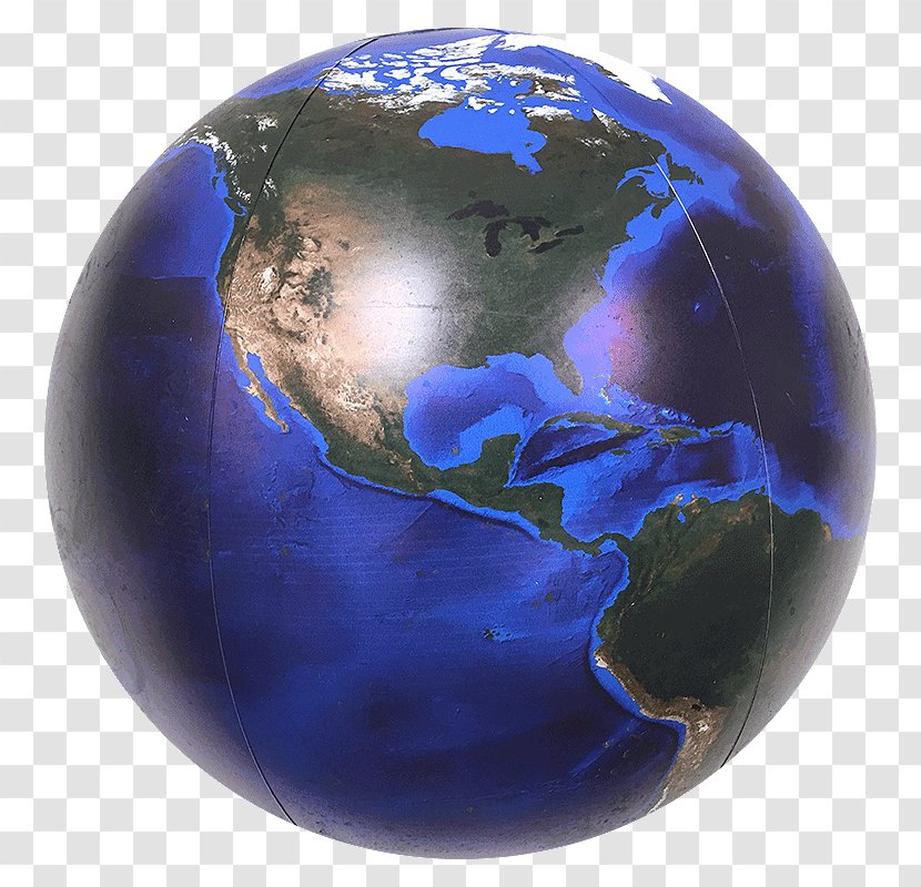 Globe The Blue Marble Earth Beach Ball Transparent PNG