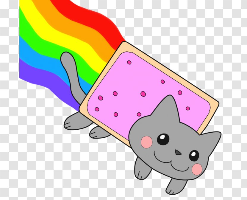 Nyan Cat Drawing - Like Mammal Transparent PNG