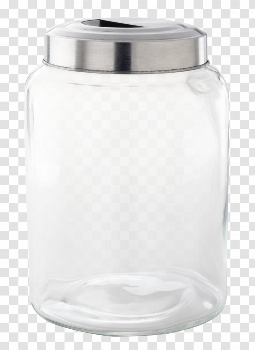 Mason Jar Glass Lid Bottle Transparent PNG