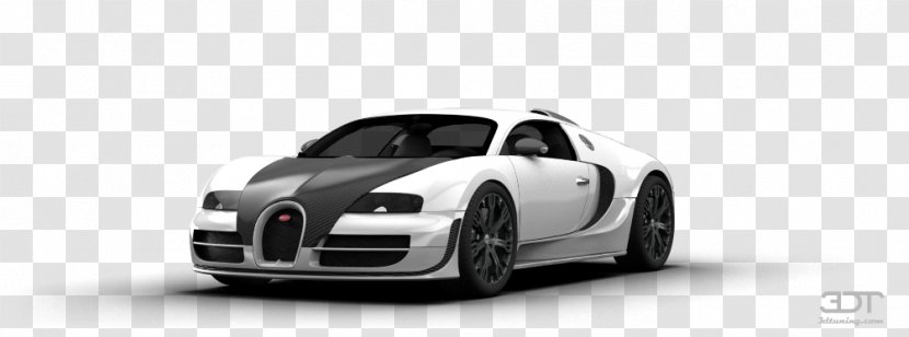 Bugatti Veyron Compact Car Automotive Design - Race Transparent PNG