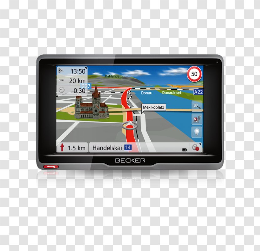 Car GPS Navigation Systems Automotive System Global Positioning - Electronics Transparent PNG