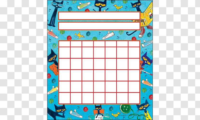 Cat Chart Incentive Teacher Paper - Banks School Supply Transparent PNG