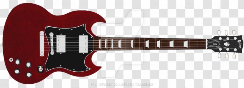 Gibson SG Electric Guitar Brands, Inc. Les Paul - Accessory - Sg Transparent PNG