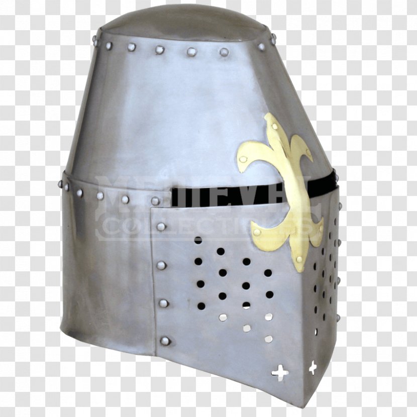 Helmet Middle Ages Crusades Great Helm Knight Transparent PNG